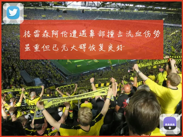 格雷森阿伦遭遇鼻部撞击流血伤势虽重但已无大碍恢复良好